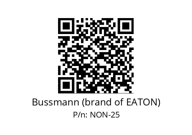   Bussmann (brand of EATON) NON-25