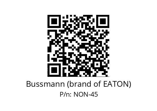   Bussmann (brand of EATON) NON-45