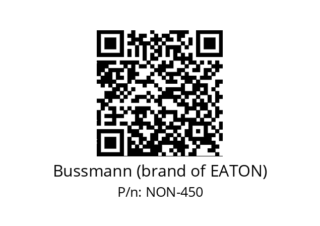   Bussmann (brand of EATON) NON-450