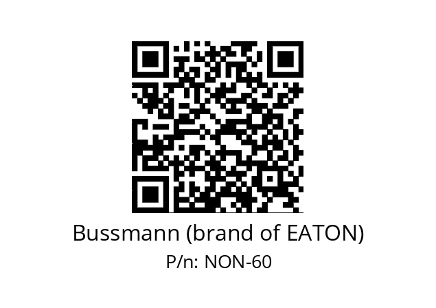   Bussmann (brand of EATON) NON-60