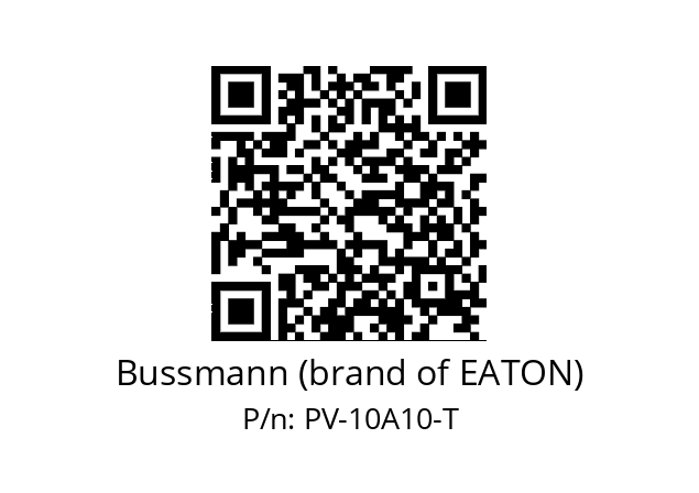   Bussmann (brand of EATON) PV-10A10-T