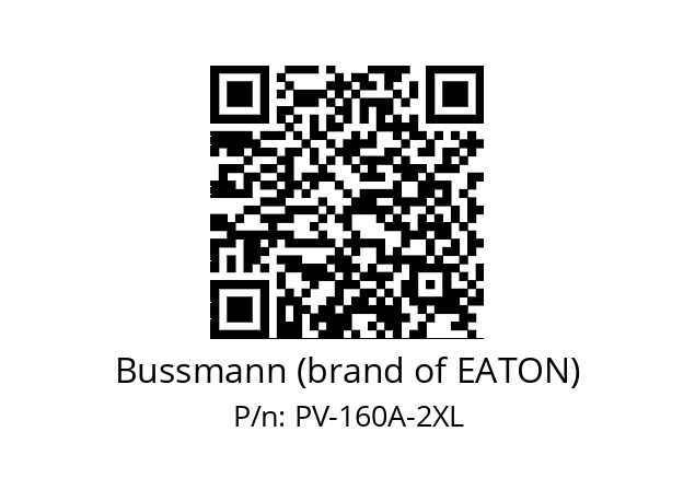   Bussmann (brand of EATON) PV-160A-2XL