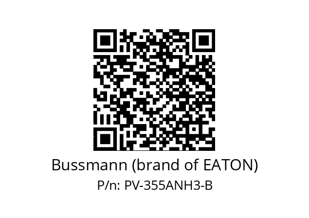   Bussmann (brand of EATON) PV-355ANH3-B