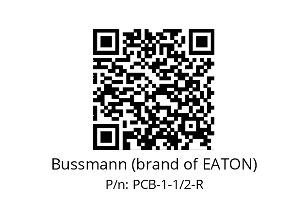   Bussmann (brand of EATON) PCB-1-1/2-R