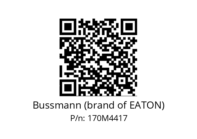   Bussmann (brand of EATON) 170М4417