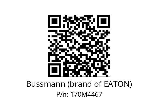   Bussmann (brand of EATON) 170М4467