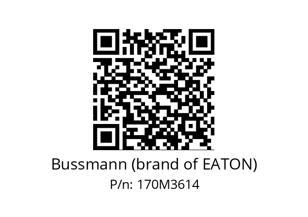   Bussmann (brand of EATON) 170М3614