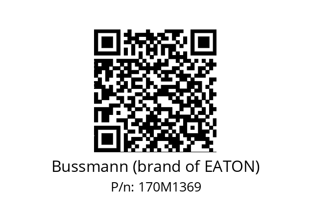   Bussmann (brand of EATON) 170M1369