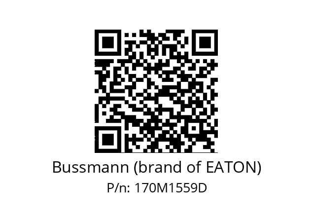   Bussmann (brand of EATON) 170M1559D