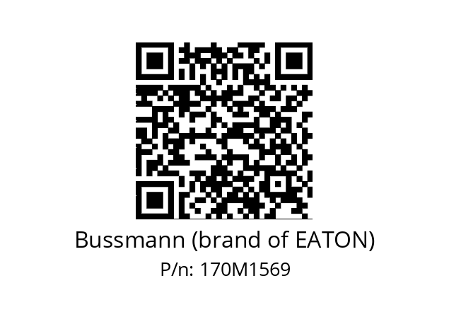   Bussmann (brand of EATON) 170M1569