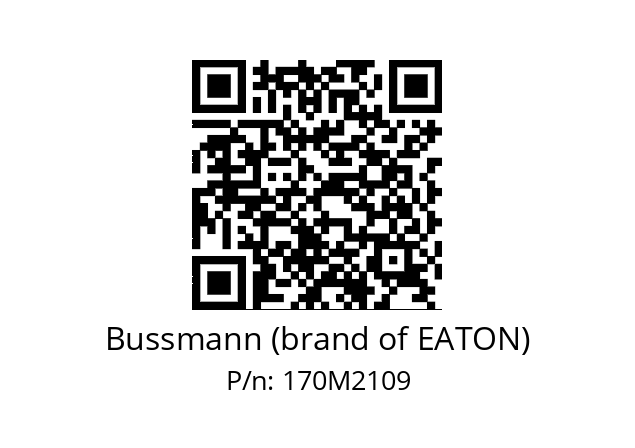   Bussmann (brand of EATON) 170M2109