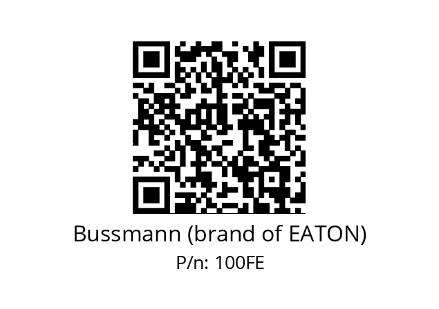   Bussmann (brand of EATON) 100FE