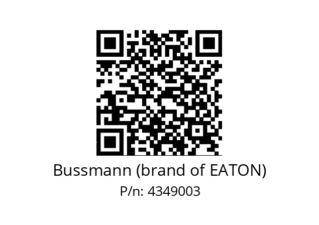   Bussmann (brand of EATON) 4349003