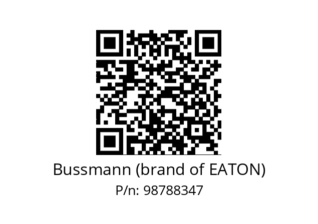   Bussmann (brand of EATON) 98788347