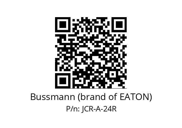   Bussmann (brand of EATON) JCR-A-24R