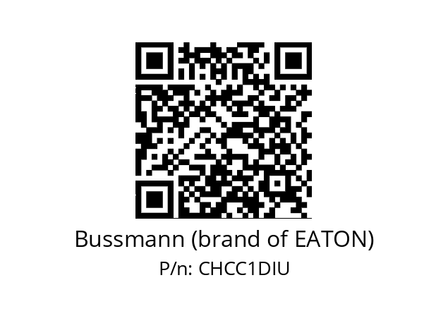   Bussmann (brand of EATON) CHCC1DIU