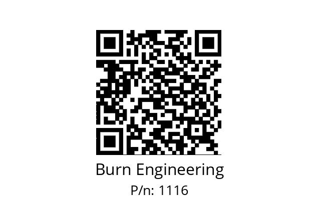   Burn Engineering 1116