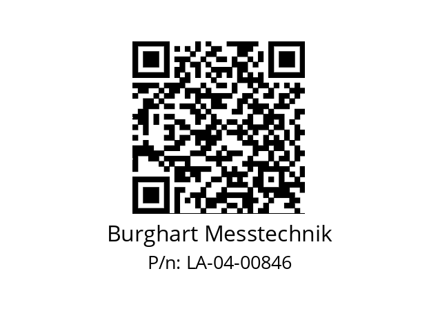   Burghart Messtechnik LA-04-00846