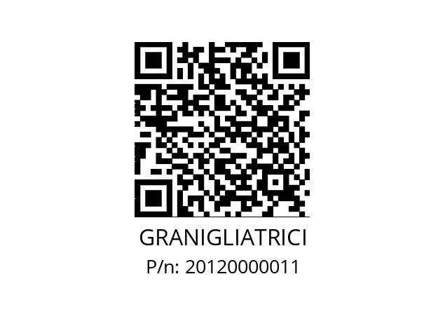   GRANIGLIATRICI 20120000011