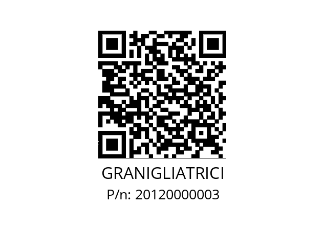   GRANIGLIATRICI 20120000003