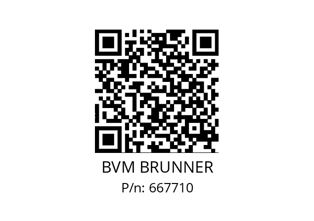   BVM BRUNNER 667710