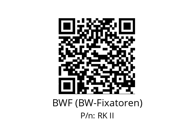   BWF (BW-Fixatoren) RK II