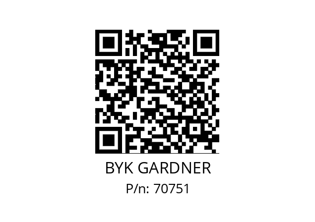   BYK GARDNER 70751