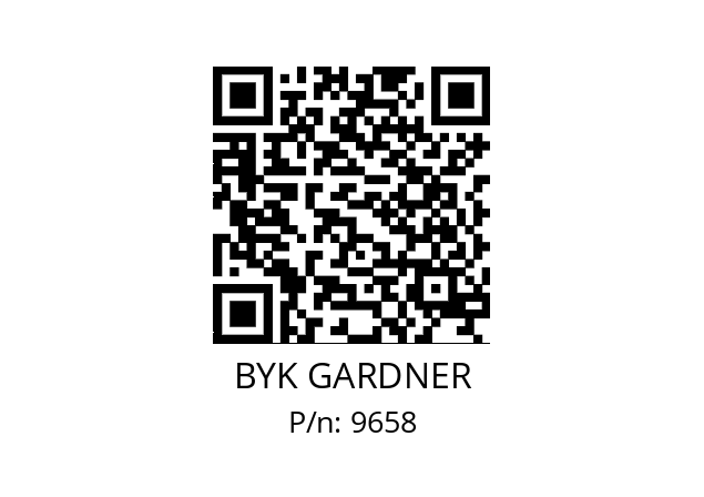   BYK GARDNER 9658