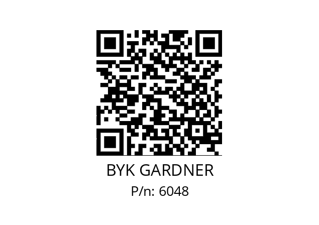   BYK GARDNER 6048