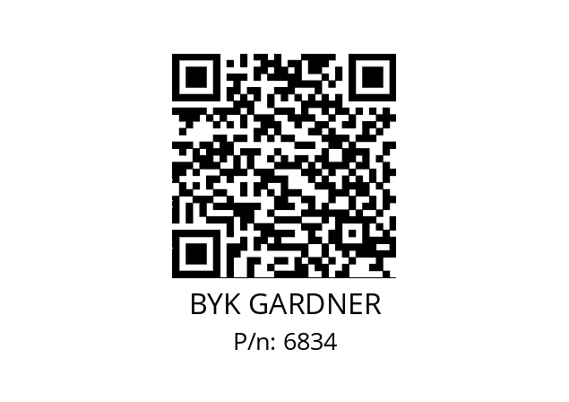   BYK GARDNER 6834