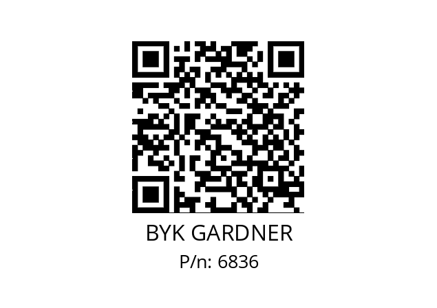   BYK GARDNER 6836