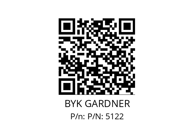   BYK GARDNER P/N: 5122