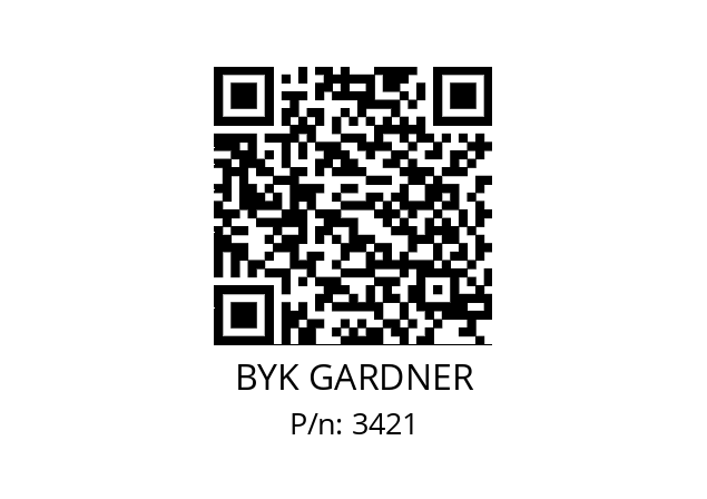   BYK GARDNER 3421