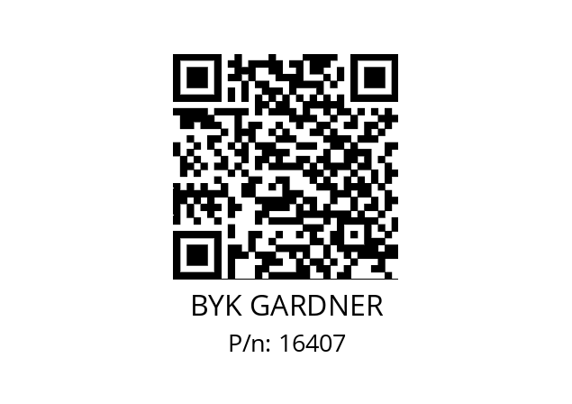   BYK GARDNER 16407