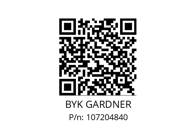   BYK GARDNER 107204840