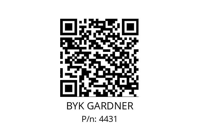   BYK GARDNER 4431