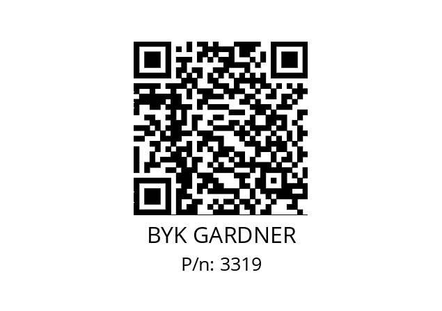   BYK GARDNER 3319