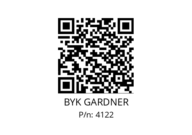   BYK GARDNER 4122