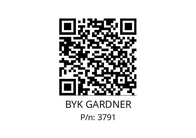   BYK GARDNER 3791