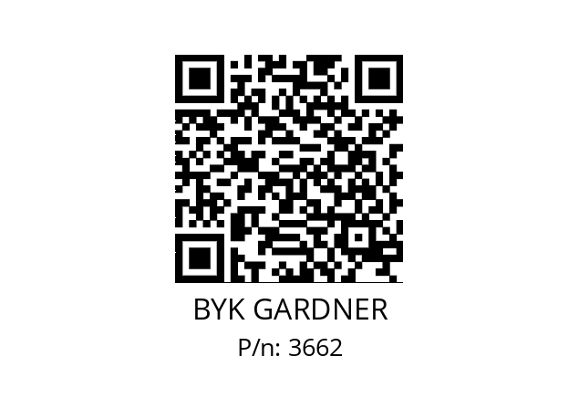   BYK GARDNER 3662