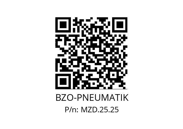   BZO-PNEUMATIK MZD.25.25