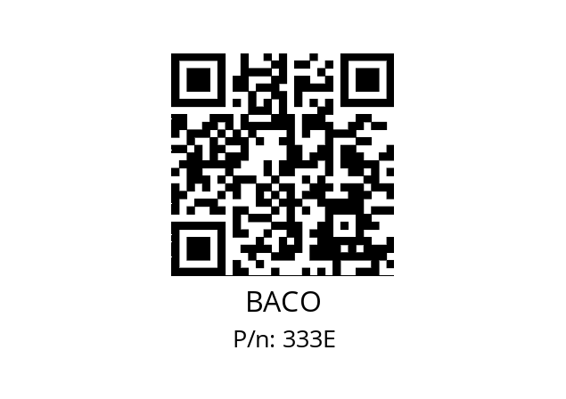   BACO 333E