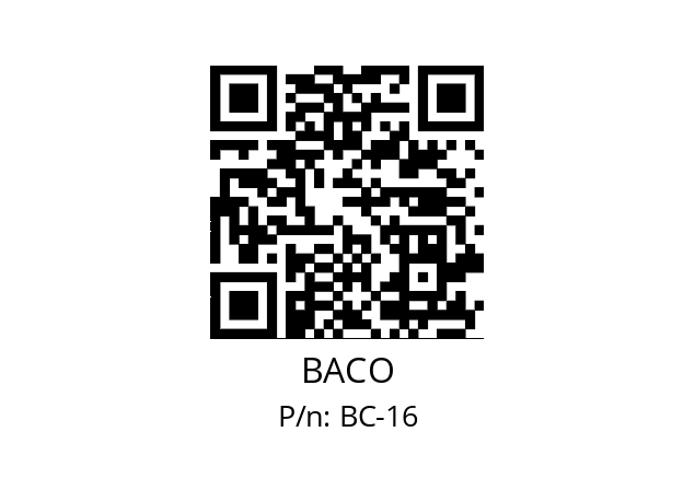   BACO BC-16