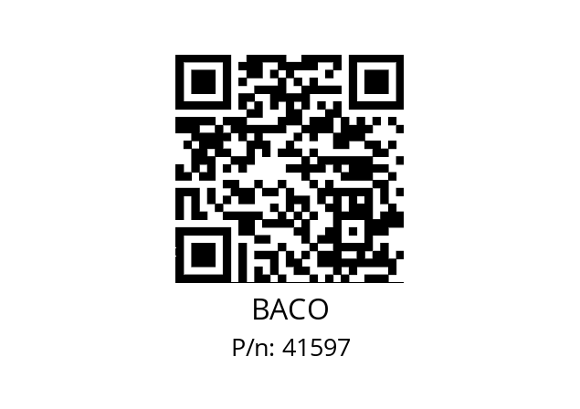   BACO 41597