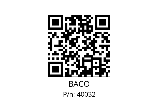   BACO 40032