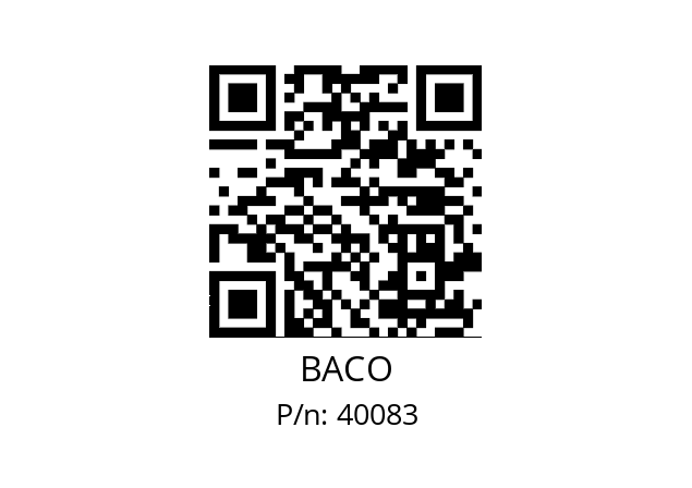   BACO 40083