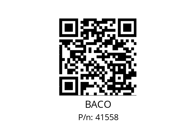   BACO 41558