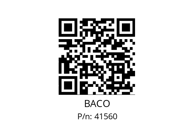   BACO 41560