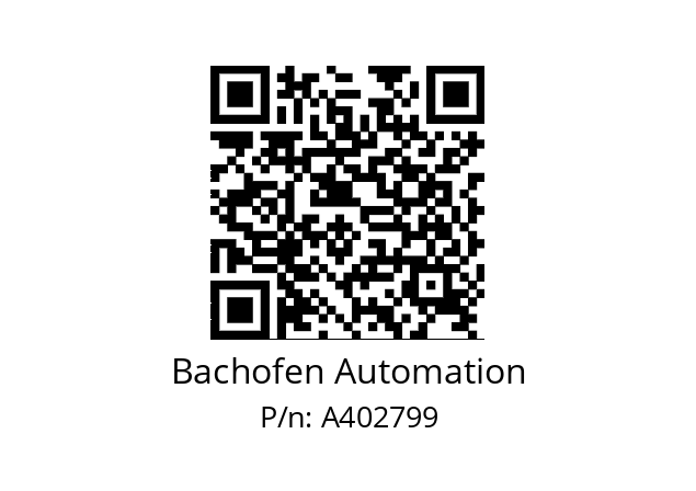   Bachofen Automation A402799