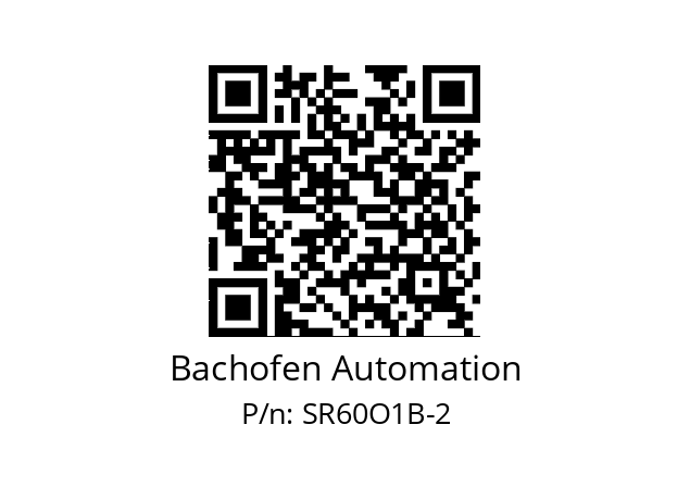   Bachofen Automation SR60O1B-2